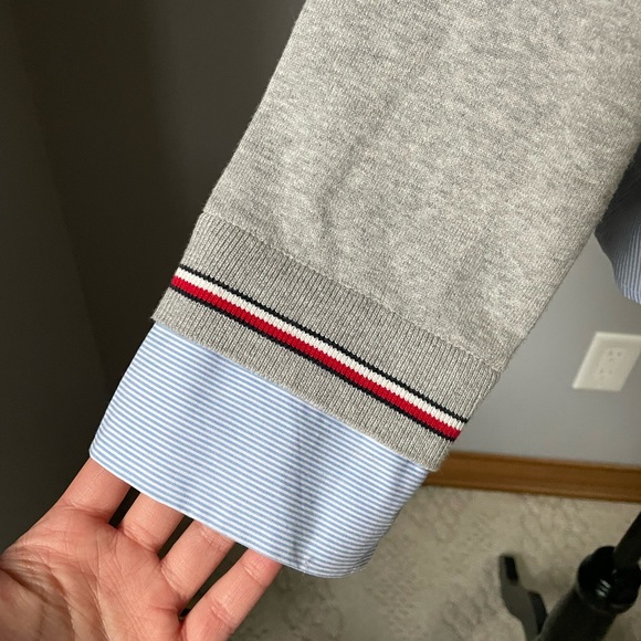 Tommy Hilfiger Collared Knit Sweater (L) - Picture 6 of 12